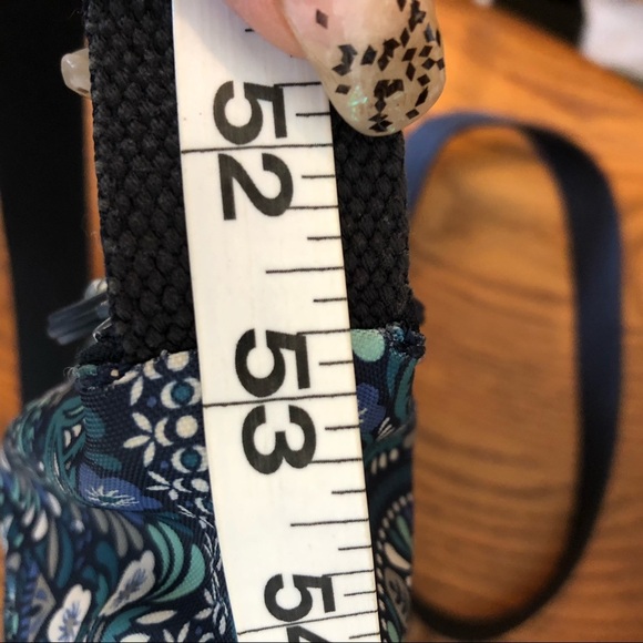 Kipling Multipocket Crossbody, Blue, Multiflower - Picture 8 of 13